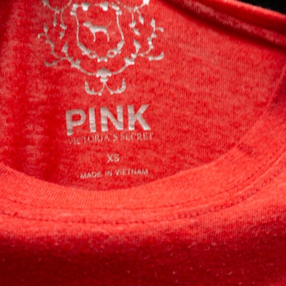 Victoria's Secret VS Rhinestone Vintage Graphic Tee Top XS Y2K - Picture 5 of 7